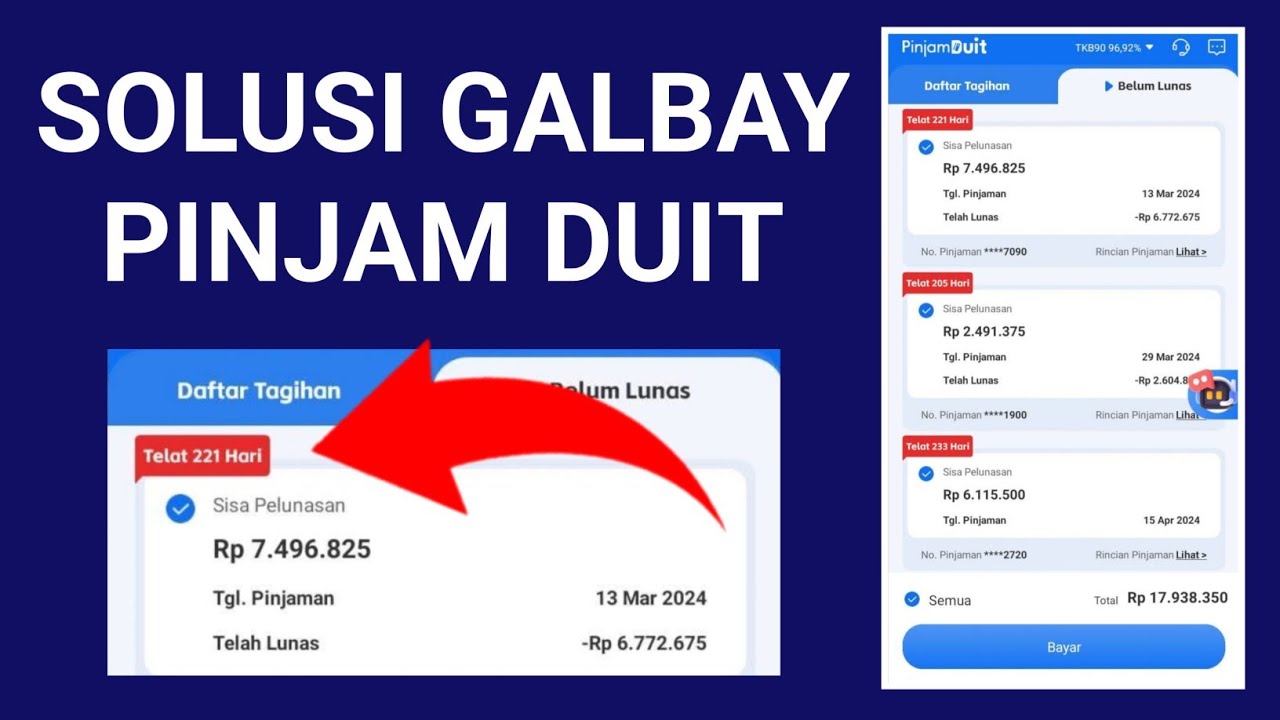 Cara Mengatasi Galbay Pinjam Duit 2026 dengan Aman dan Efektif