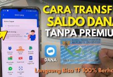 Cara Transfer Dana Tanpa Premium 2026 Dengan Mudah