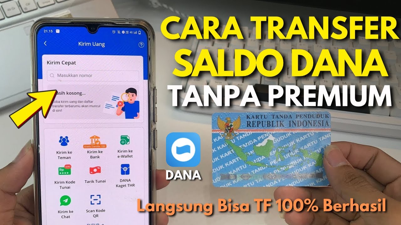 Cara Transfer Dana Tanpa Premium 2026 Dengan Mudah