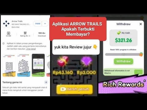 Aplikasi Arrow Trails Apakah Terbukti Membayar? Ulasan Jujur Tentang Game Penghasil Saldo Dana!