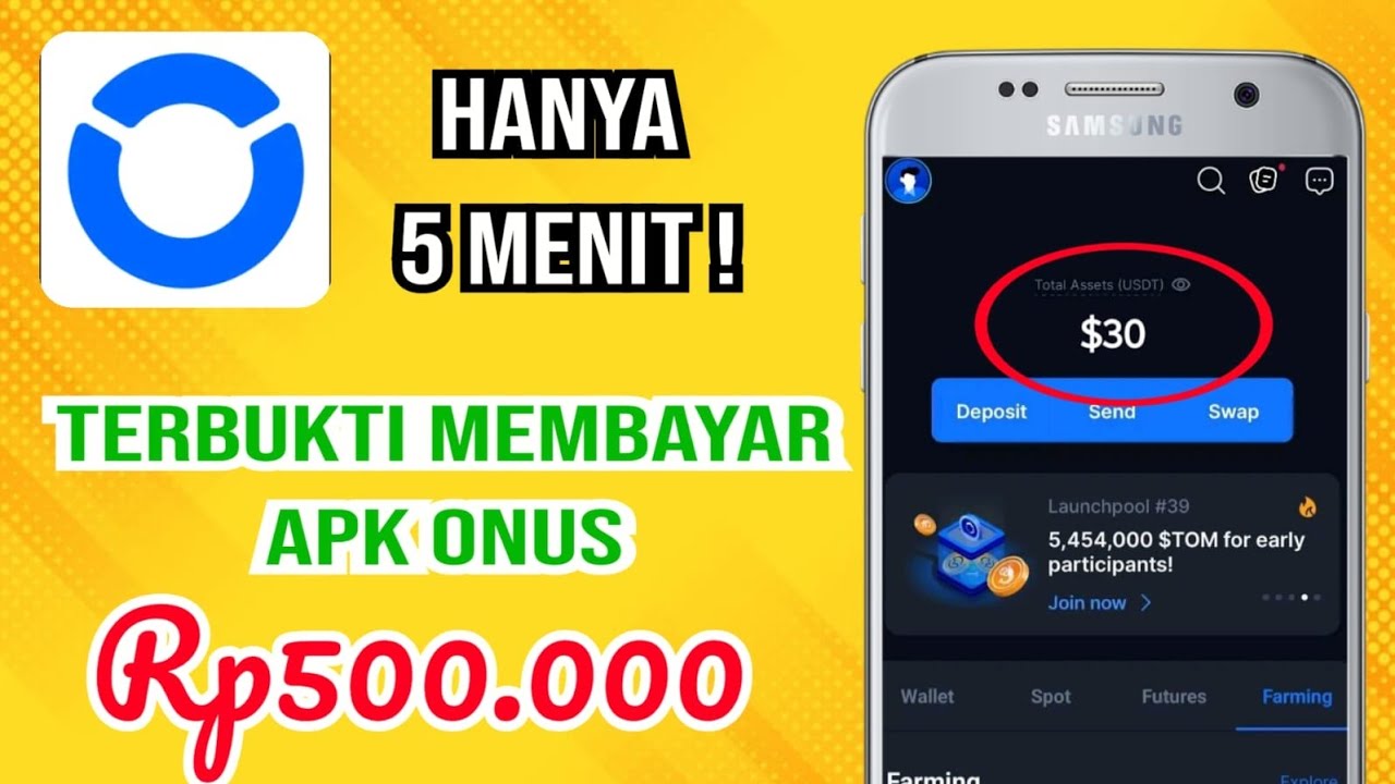 Aplikasi ONUS Daftar dan KYC Dapat Uang Gratis Rp300.000