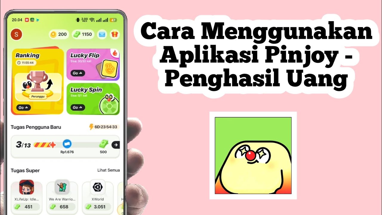Cara Mendapatkan Uang di Aplikasi Pinjoy Dengan Mudah dan Efektif
