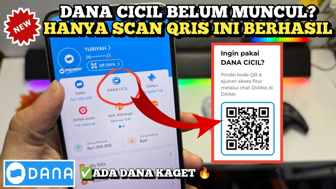 Cara Mengatasi Dana Cicil Tidak Muncul dan Aktifkan Dana Cicil Terbaru 100% Work