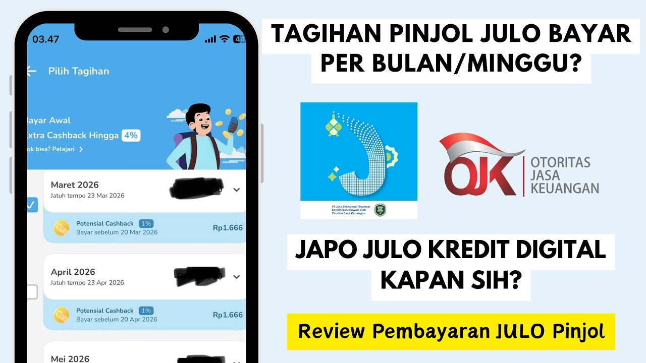 Cicilan JULO Bayarnya Per Bulan 1x Atau 2x? Ketahui Jatuh Temponya!