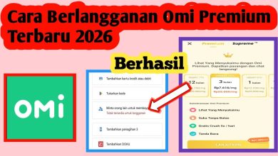 Cara Berlangganan Omi Premium Terbaru Yang Berhasil!