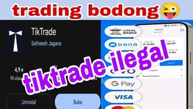 Aplikasi Tiktrade Trading Bodong Ilegal Terbongkar! Waspada Penipuan Ini