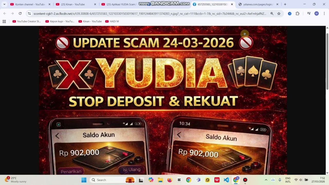 Yudia Mulai Bermasalah? Banyak Gagal Withdraw, Tanda Scam?