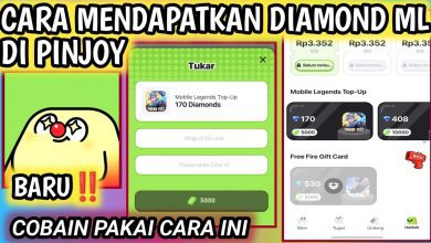 Cara Mendapatkan Diamond ML Gratis Lewat Aplikasi Pinjoy Secara Mudah