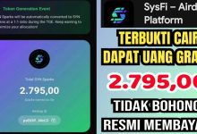 Dapat Uang Gratis Dengan Aplikasi SYSFI Tanpa KYC, Simak Event Terbaru Ini!