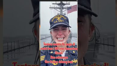 Tentara Wanita AS Menangis Ketegangan Rudal Iran Mengancam